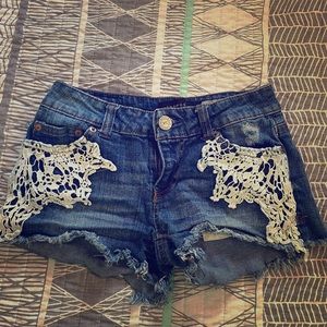 Jean shorts
